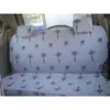 Adequado para Wuling Hongguang S Hongguang V7-Van de 7 Lugares Tecido de Linho Todas as Estações Cobertura de Assento de Carro All-Inclusive Capa de Assento Algodão