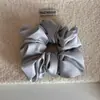 Goma para el pelo de satén simple estilo francés para mujer, Lazo para el pelo de estilo perezoso de alta gama, Cuerda para el pelo, Accesorio para el pelo