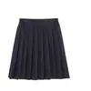 Falda Plisada de Verano Jk, Corta a Media Longitud, Versátil, Estilo Universitario, Cintura Elástica, Adelgazante, Falda Negra de Estudiante, Falda Jk