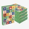 Caixa de Presente de Natal com 24 Compartimentos Embalagem Blind Box Caixa Vazia Calendário de Contagem Regressiva Poke Caixa Surpresa de Presente (5 Peças/Pacote)