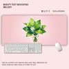 Lu You Ye Mouse Pad Criativo Folha de Pomelo Extra Grande Desenho Animado Fofo Descanso de Pulso para Dormitório Tapete de Mesa Tapete para Estação de Trabalho Mouse Pad