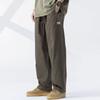Calça Casual Estilo Americano Moda Masculina Street Solta Reta Tendência Marca Ferramenta Versátil Nova Calça Longa de Pernas Largas