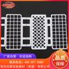 13mm90 Furos/16Mm60 Furos/20Mm40 Furos Plástico Suporte para Tubos de Ensaio Montagem Dobrável Desmontável Dobrável Suporte para Tubos de Ensaio