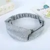 Nueva Diadema de Punto Rayada Estilo Coreano Cruzada, Diadema de Secado Rápido para Yoga y Lavado de Cara, Bufanda para el Cabello Venta de Liquidación