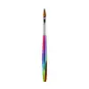 Pluma para decoración de uñas de fábrica transfronteriza al por mayor portalápices de colores traje de pluma de cristal para decoración de uñas herramientas para decoración de uñas pincel para uñas en stock