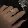 Anillo de encaje francés suave elegante femenino estilo frío combinable moda chica popular dulce fresco sentido de alta calidad anillo moda