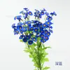 Guirnalda de flor artificial de manzanilla de una rama estilo pastoral para dintel arreglo floral estilo Mori ins decoración de sala de estar margarita pequeña