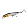 Cebo Señuelo de 8 Colores 6G/10.7Mm Flotante Cuentas Sonajeras Minnow Mejorado Ataque de Tres Ganchos Bajo Señuelo Artificial