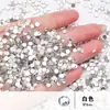 Rhinestones planos de cristal, rhinestones para decoración de uñas, decoraciones brillantes para fundas de teléfono DIY, rhinestones grandes en forma de abanico, rhinestones redondos, rhinestones de colores al por mayor