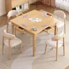 Mesa cuadrada pequeña de madera maciza, mesa cuadrada de los Ocho Inmortales, mesa de comedor sencilla, mesa específicamente para jugar a las cartas, mesa para jugar juegos de mesa, mesa cuadrada