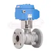 Válvula de Bola Flangeada Eléctrica de Acero Fundido Q941F-16C DN25 32 40 50 65 80 100 125 150