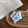 Pingentes Periféricos de Desenho Animado Fofos, Pingentes de Patinha de Gato, Chaveiros de Boneca Picolé, Chaveiros de Bolsa de Menina, Pingentes e Pingentes