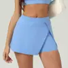Nova saia de tênis com proteção solar para o verão, com toque gelado, saia esportiva aberta, calça para corrida, fitness e tênis. Saia esportiva anti-luz.