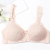 Sutiã Feminino de Tamanho Grande de Comércio Exterior Europeu e Americano Sexy Lace Sem Anel de Aço Roupa Interior Fina Feminina Reunir Sutiã Ajustável