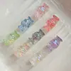 Acrílico Transparente UV Grande Formato de Doce Furo Reto Contas Soltas DIY Miçangas Corrente de Celular Chaveiro de Carro Material Acessórios