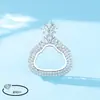 Colgante de Cobre Chapado en Plata 925 Totalmente Incrustado con Diamantes Colgante Vacío Diy Buda Colgante Público Incrustación Propia Jade Calcedonia Buda Maitreya Se Puede Abrir la Tapa