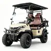 Carrito de Golf Eléctrico de 4 Plazas 6 Plazas Vehículo Turístico para Lugares Pintorescos, Hotel y Aeropuerto Carrito de Golf