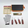 Cuchillo de Talla para Carpintería Madera de Haya Hecho a Mano DIY Juego de Herramientas para Talla en Madera Cuchillo de Talla Hecho a Mano Cuchillo de Talla de Madera de Tilo Madera de Pimienta
