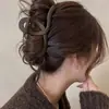 Pasador de Pelo de Acrílico Estilo Coreano para Mujer, Accesorio para el Cabello en la Parte Posterior de la Cabeza, Pasador Elegante, Pinza de Tiburón de Alta Calidad y Gama Alta