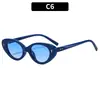 Elegantes Gafas de Sol Estilo Coreano con Montura Pequeña Ojo de Gato, Versátiles y con Estilo para Fotografía Callejera, Gafas de Sol con Protección UV para Mujer, Gafas con Tachuelas de Flecha