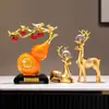 Adornos Modernos de Resina de Lujo Ligero Decoraciones para Gabinete de Vino Sala de Estar Oficina Muebles para Mueble de TV Hogar Traje de Gama Alta Productos