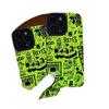Adecuado para patrón de palillo de dientes divertido verde fluorescente iPhone12/13Promax Apple 11 funda para teléfono móvil xr caricatura xsmax