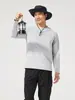 Camiseta de Manga Larga con Cuello Redondo para Hombre Otoño Europeo y Americano 2023 Amazon Suelta Pulóver Casual Camisa de Manga Larga para Hombre