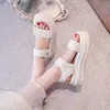 Sandalias de Moda Estilo Hada para Mujer 2026 Nuevas de Verano Versátiles de Suela Gruesa Casuales para Playa que Combinan con Vestidos
