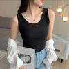 Chaleco de hilo combinable de verano 2023, elegante, transpirable, para uso interior, para mujer, para uso diario, para chica atractiva