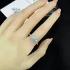Anillo de Moissanita en Forma de Corazón Anillo de Plata de Ley 925 con un Tacto Lujoso y Elegante, Versátil para Compromiso y Boda, Accesorio de Joyería