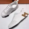 Zapatillas Forrest Gump 2025H con suela gruesa dentada, patchwork de gamuza de cuero genuino, transpirables, zapatillas deportivas de moda para parejas