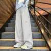 Pantalones de Esquí Impermeables con Forro de Terciopelo para Otoño e Invierno para Hombre, Marca de Moda, Pantalones Cargo Rectos Holgados para Exteriores, Pantalones Casuales Gruesos