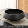 Vaso de Flor de Musgo de Samambaia Estilo Zen, Grande Recipiente Cerâmico para Uso Doméstico, Bonsai Hidropônico, Vaso de Grande Diâmetro para Phalaenopsis e Narciso