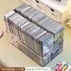 Caixa de Armazenamento de Cartas My Little Pony Acrílico Pequena Transparente para Cartas Caixa de Cartas para Desktop Caixa com Compartimentos para Cartas Ultraman