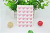 Pegatinas para Rincón de Fotos en Stock, 24 Piezas, Pegatinas de Papel para Álbum de Fotos de Dibujos Animados, Gato, Conejo Rosa de Orejas Largas, Verde
