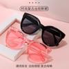 GLAZZY2021 gafas de sol de moda nueva venta al por mayor transfronteriza montura grande modernas gafas de playa unisex celebridad de Internet gafas de sol personalizadas