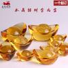 Adornos de lingote de oro de cristal de cornucopia, accesorios para el hogar, decoración de escritorio para sala de estar, adornos de estilo chino Feng Shui