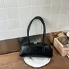 Bolsa Feminina de Ombro Único 2026 Novo Estilo Bolsa Boston Bowling Feminina Bolsa Baguete de Alta Qualidade de Ombro Único Portátil para Axila para Mulheres