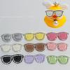 Accesorios de Patito Amarillo para Vecindario Transfronterizo, Linli No. Juguete de Decoración DIY de Pelo de Pato 8 Piezas, Regalo Hecho a Mano de Té con Leche de Limón
