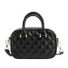 Bolso de mano rombo estilo Chanel transfronterizo para mujer 2024 nuevo bolso de hombro europeo y americano retro hilo bordado bandolera bolso almohada