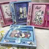 Kpop Cazadora Grupo de Chicas Dibujo Animado Diario Cuaderno de Espiral con Bolígrafo Papelería Caja de Regalo Set Artículos de Regalo