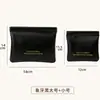 Bolsa de almacenamiento de metralla con cierre automático bolsa de cosméticos bolsa pequeña portátil para artículos varios boca de bolsa sobre rojo almacenamiento interior bolsa pequeña