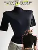 Falda Corta de Satén de Acetato Verde para Mujer, Elegante Falda Bodycon Estilo Coreano Dopamina para Primavera y Verano