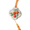 Pieza colgante de yeso aromaterapia estilo chino en relieve, desodorante de armario de larga duración, difusor de aroma fresco, fragancia de regalo navideño