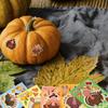 CM2306020 desenhos animados infantis Ação de Graças Turquia pai-filho quebra-cabeça interativo DIY adesivo de rosto