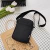Nuevo bolso para teléfono móvil de pantalla grande, bolso de hombro tipo bandolera para mujer, monedero, bolso de tela de nailon, bolso de muñeca, bolso para mamá, sencillo bolso de brazo