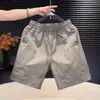 Pantalones Cortos de Verano de Secado Rápido, Modernos, Sencillos, de Pierna Recta, para Hombre, Estilo Retro Americano, Streetwear, Deportivos para Exteriores, Frescos, de Cinco Puntos, Tendencia