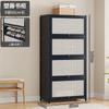 Zapatero Doméstico Multicapa Entrada Simple Almacenamiento Trasero de Puerta Pasillo Entrada Integrado Lateral de Pared Económico Pequeño Estrecho Zapatero
