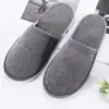 Venta Directa de Fábrica B&B Posada Hotel Hospitalidad en Casa Salón de Belleza Club Zapatillas Desechables Gruesas Antideslizantes