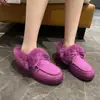Botas de algodón para mujer otoño e invierno transfronterizas 2023 forradas de felpa, de caña baja gruesas, cálidas, de felpa y algodón, populares en Europa y América, en stock, venta al por mayor